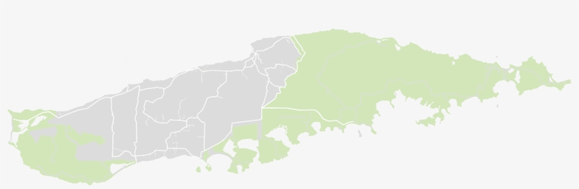 Starfish Beach - Vieques Puerto Rico Map, transparent png #5424399