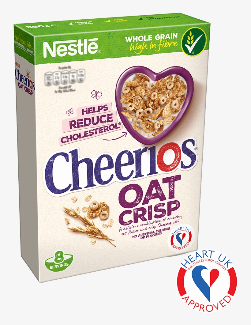 Cheerios Slogan Www - Nestle Cheerios Oat Crisp, transparent png #5424516