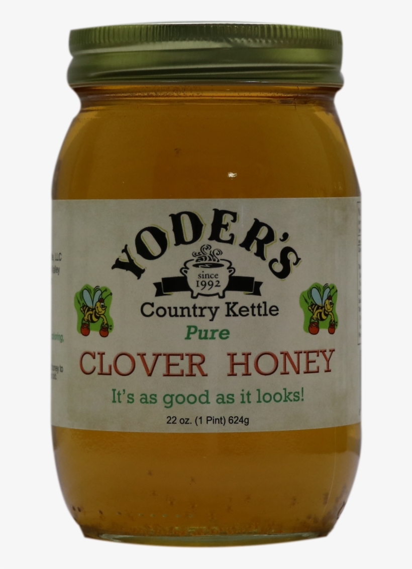 22oz Yoder's Clover Honey - Honey, transparent png #5424517