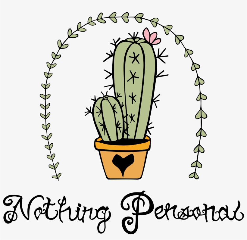 Drawing Calligraphy Cacti, transparent png #5424781