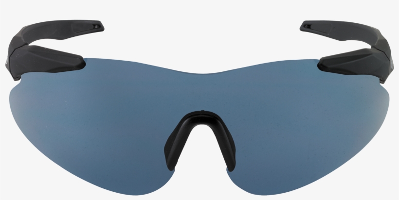 Beretta Oca100020504 Soft Touch Shooting Glasses Black - Beretta Schießbrille Challenge Mit Blauen Gläsern,, transparent png #5425105