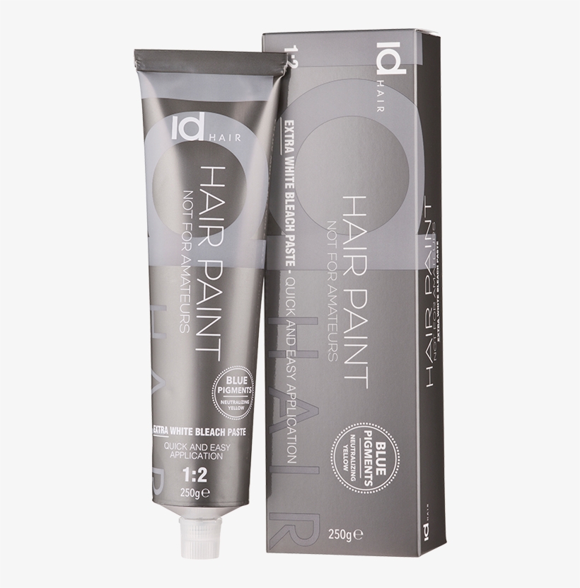 Idhair Hair Paint Bleach Paste - White, transparent png #5425175