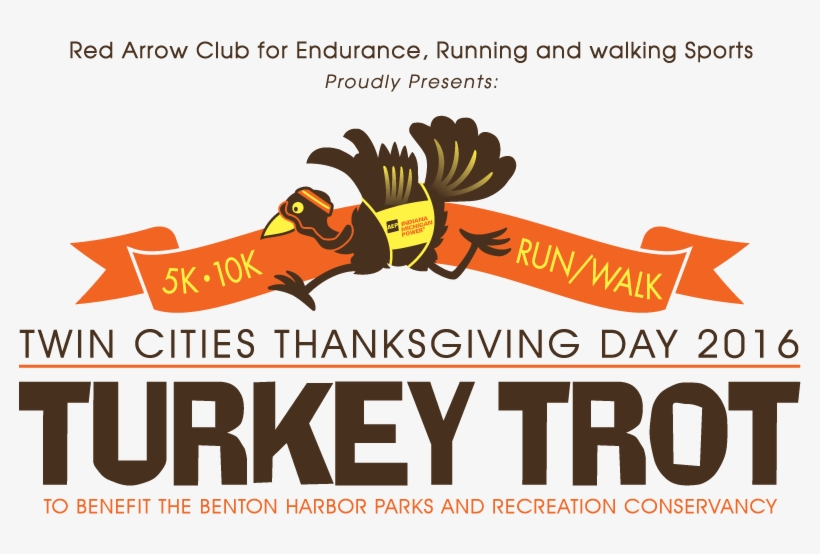 Running Turkey Png - Turkey Trot, transparent png #5425648