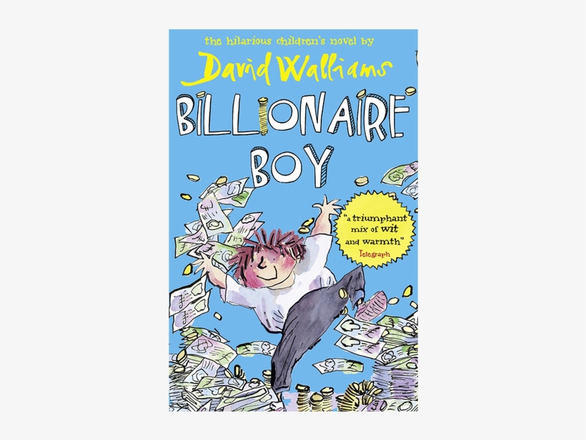 Books Are The Perfect Stocking Filler That Pleases - David Walliams Books Billionaire Boy, transparent png #5427254