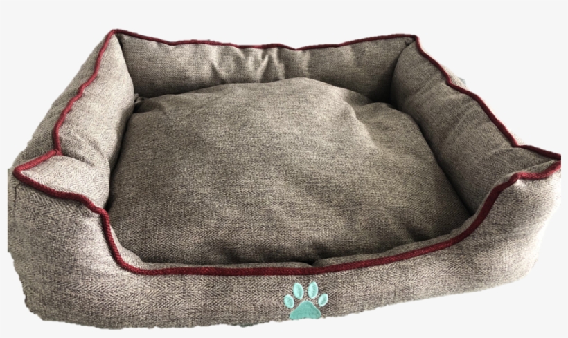 Paisley Paws 26 Inch Plush Beige With Brown With Red - Comfort, transparent png #5428557