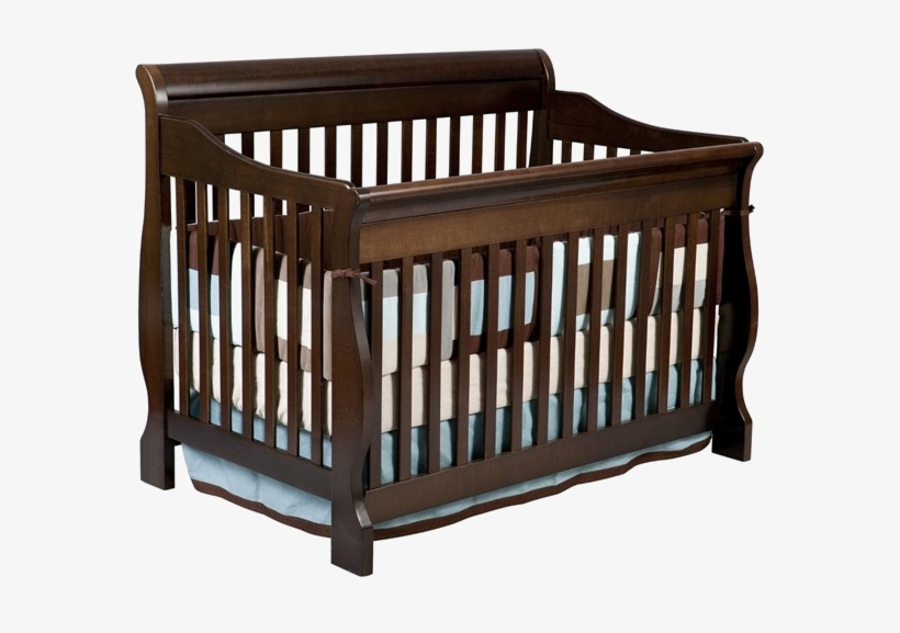 Infant Bed Png Photo - Delta - Canton 4-in-1 Convertible Crib, Espresso With, transparent png #5429180