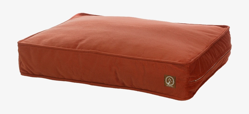Faux Suede Classic Pillow Pet Bed - Bed, transparent png #5429602