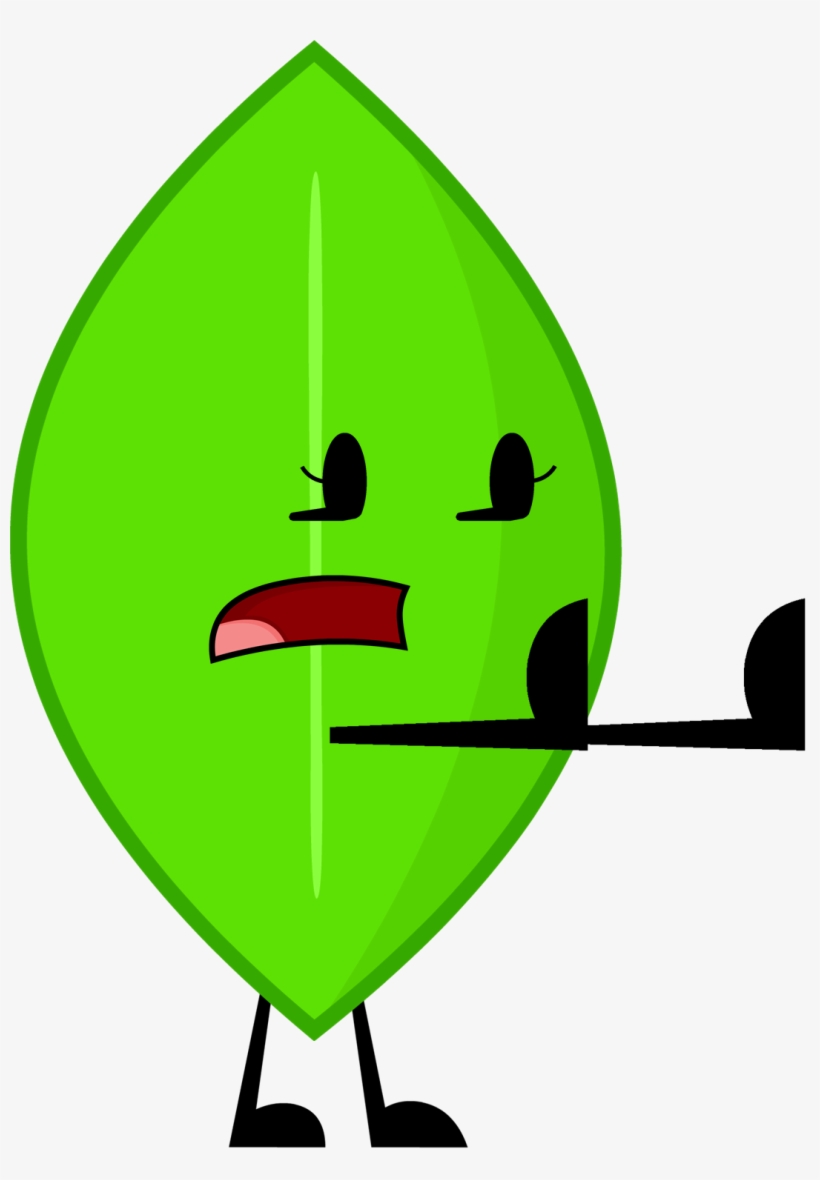 Bfb Leafy Intro Pose Bfdi Assets By - Bfb Intro Poses Bfdi Asset