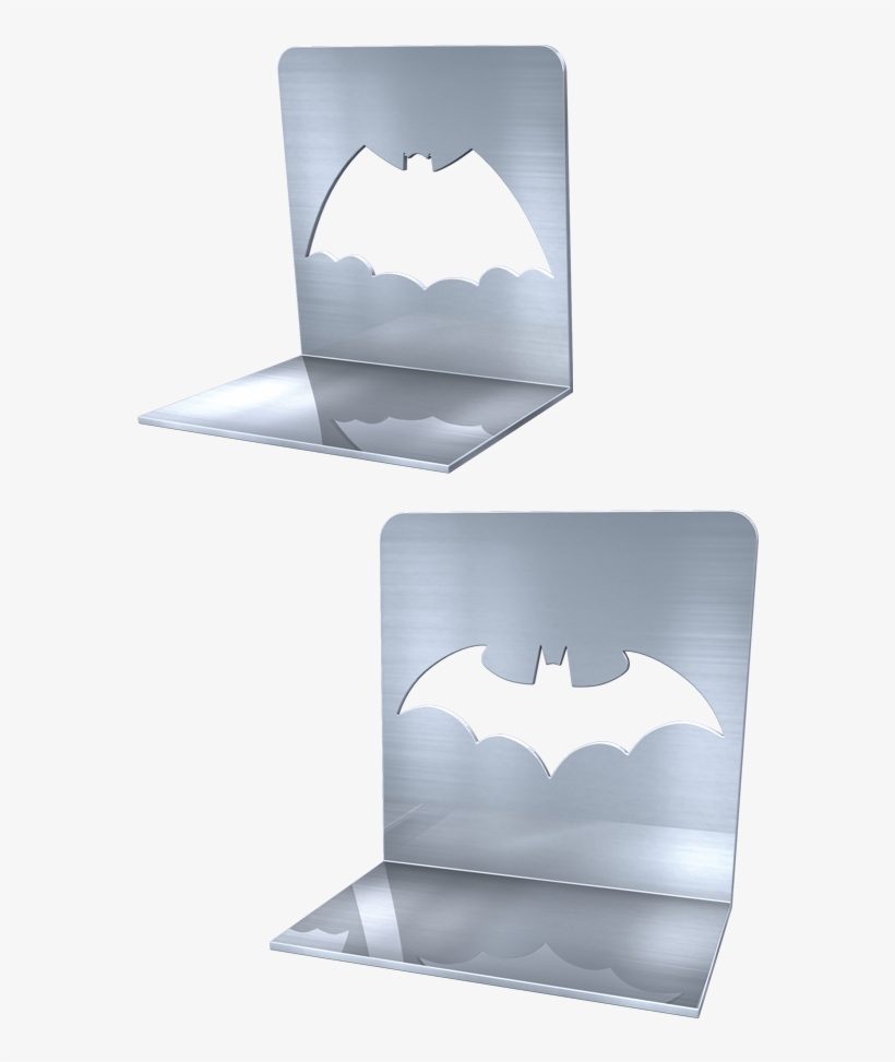 Metal Batman Bookends - Batman, transparent png #5430323
