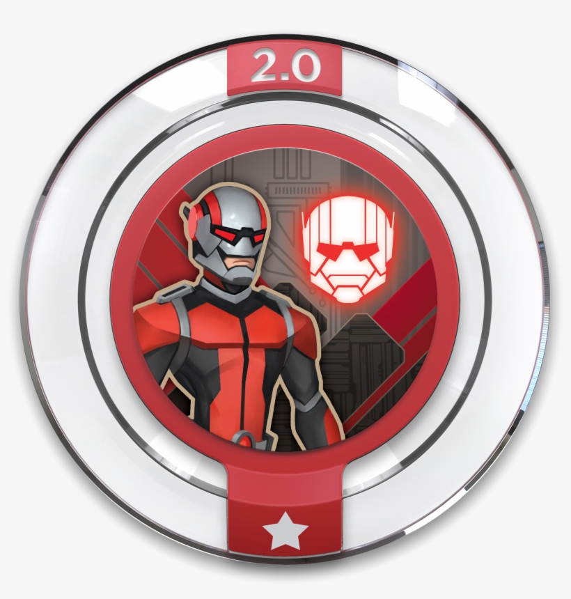 Marvel Team Up Ant-man Disc - Disney Infinity 2.0: Originals Power Disc Pack, transparent png #5432668