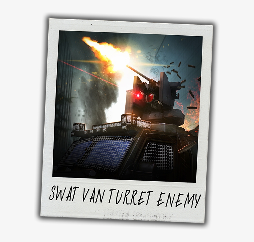 Swat Van Turret Enemy - Payday 2 Spring Break 2017, transparent png #5433009