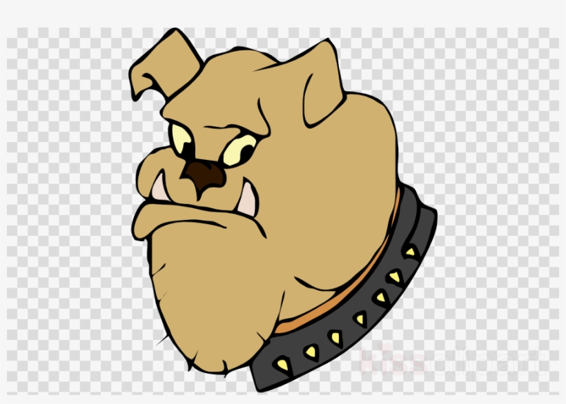 Cartoon Dog Head Clipart Bulldog Puppy Boxer - Cartoon Dog Head, transparent png #5433250