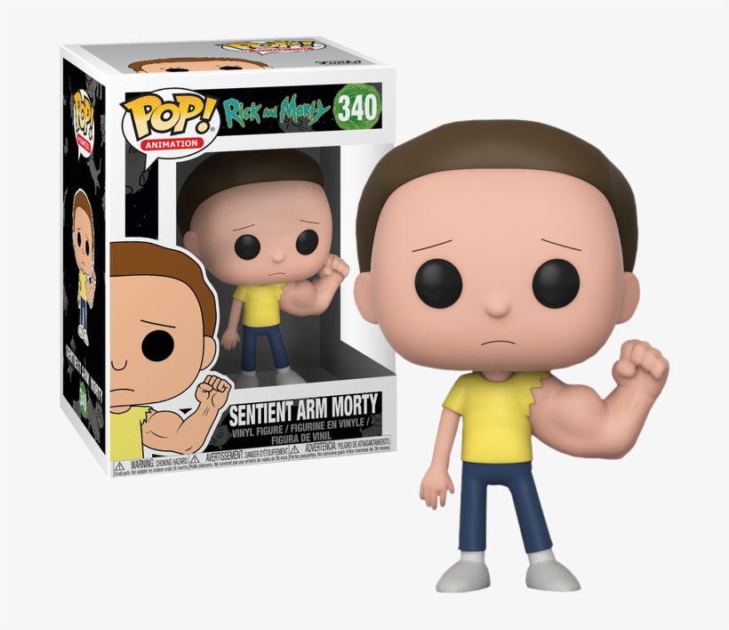 Rick And Morty - Funko Pop Sentient Arm Morty, transparent png #5433356