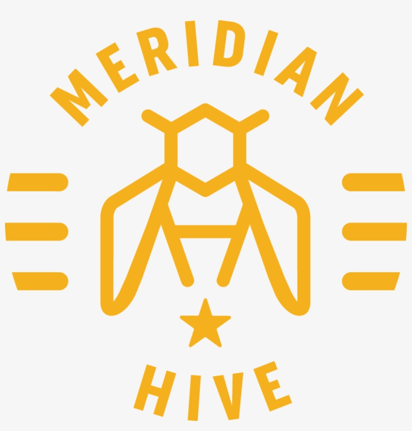 Mh Circle Logo Gold - Meridian Hive Meadery, transparent png #5433629