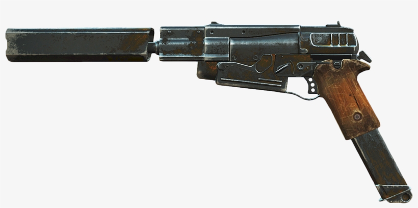 Silenced 10mm Automatic Fo4 - 10mm Fallout 4, transparent png #5435234
