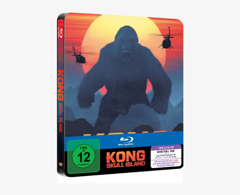 Skull Island - Dvd Cover, transparent png #5435542