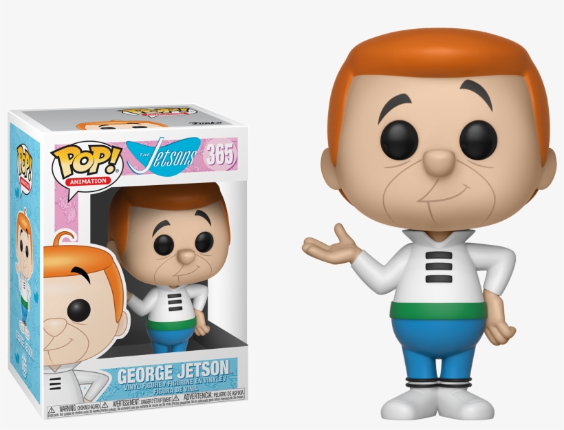 Pop Figure Hanna Barbera George Jetson - Pop Vinyl, transparent png #5435997