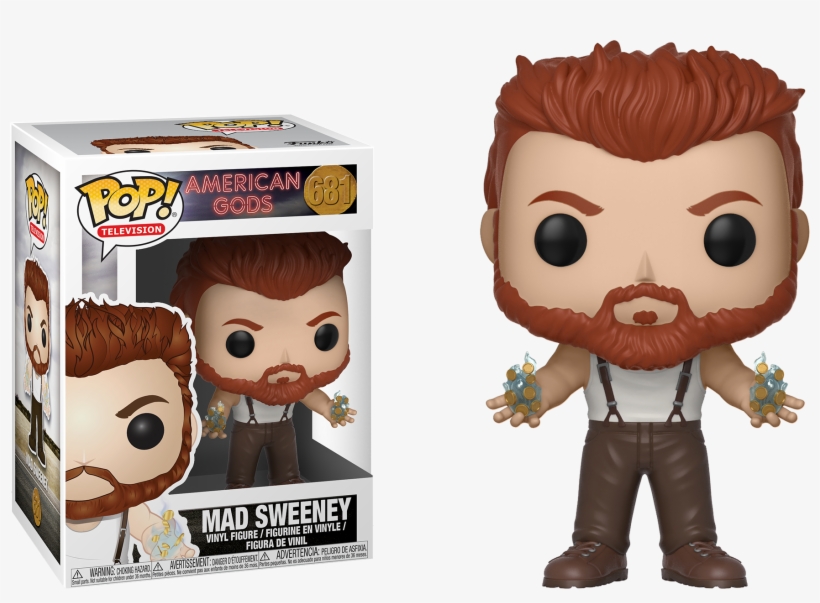Pop Figure Amercan Gods Mad Sweeney - American Gods Funko Pop, transparent png #5436133