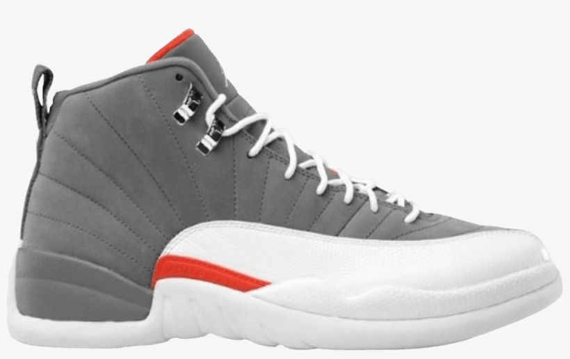 Air Jordan 12 Retro 'cool Grey', transparent png #5436740