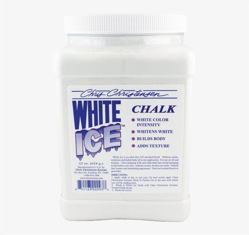 Chris Christensen White Ice Chalk 8oz, transparent png #5436919