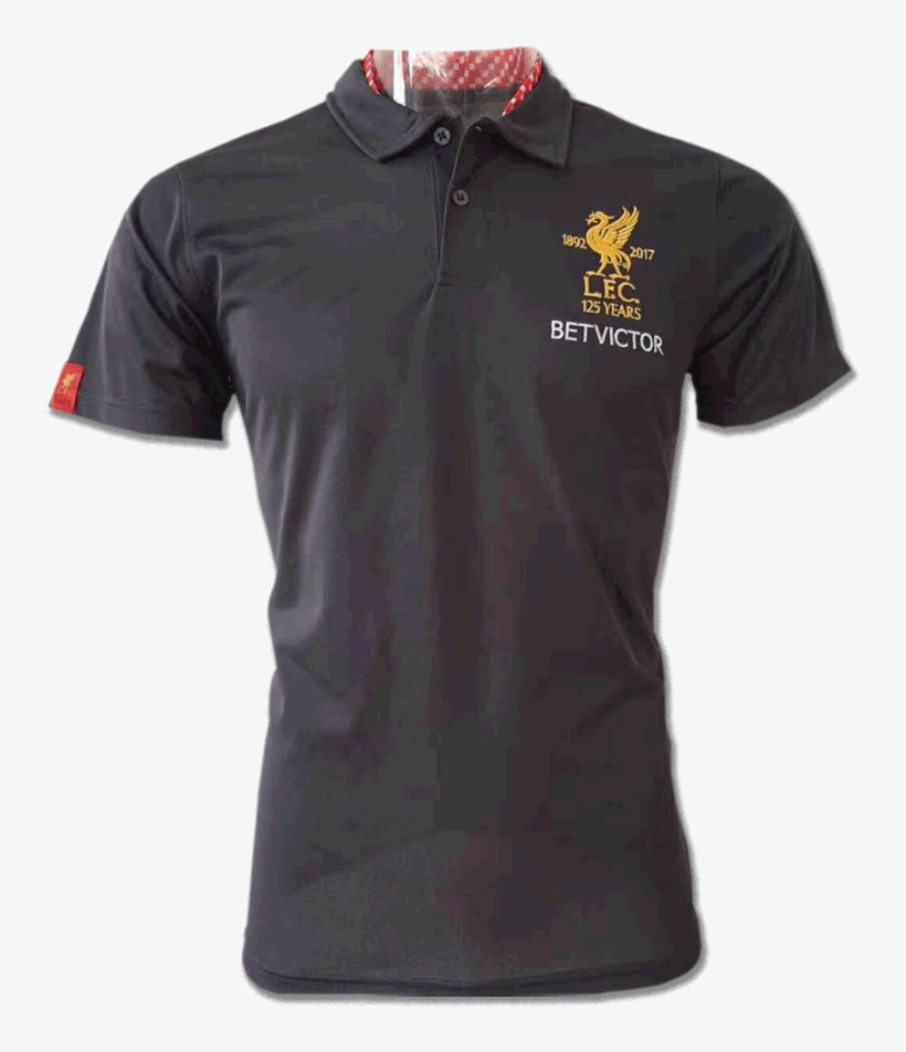 Liverpool Grey Color Polo T Shirt Zeal Evince Merchandise - T-shirt, transparent png #5437327
