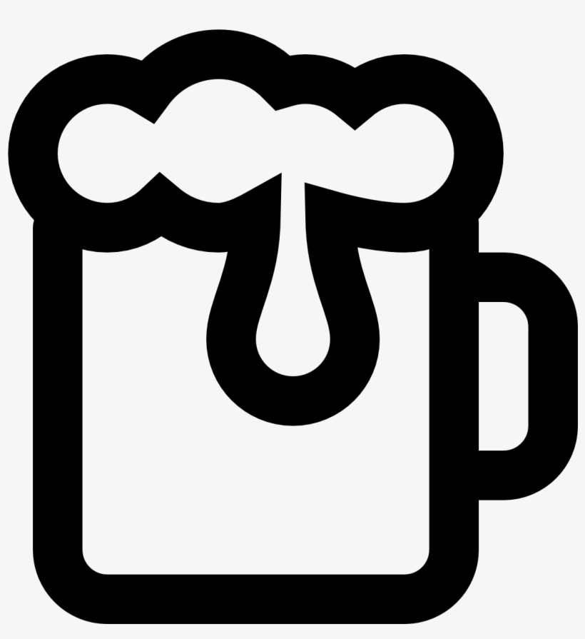 The What - Beer Icon Black And White, transparent png #5437674