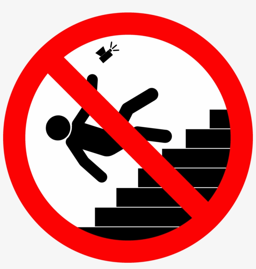 4din6hwd00 - No Falling Down Stairs, transparent png #5438476