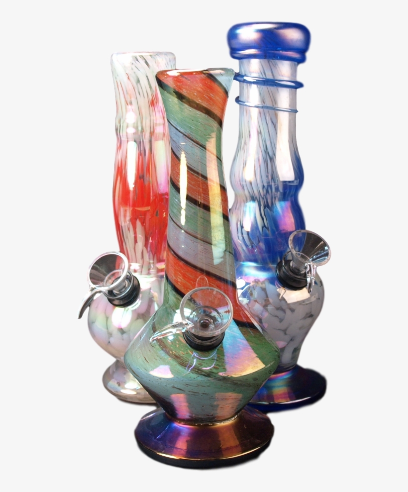 8" Soft Glass Water Pipe 8" Soft Glass Water - Bong, transparent png #5438660