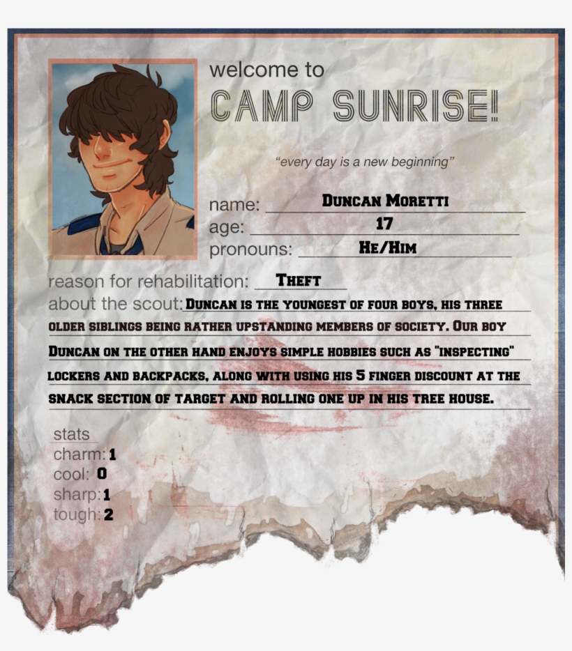My App For Camp Sunrise, A Murder Rp Https, transparent png #5439307