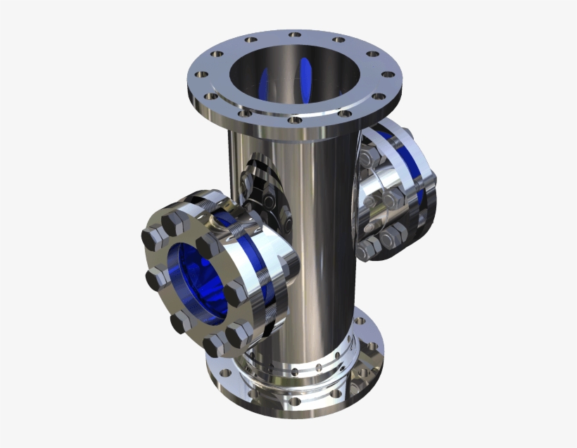 Durchfluss Schauglaeser Din Typ 530 Hauptansicht - Glass, transparent png #5439377