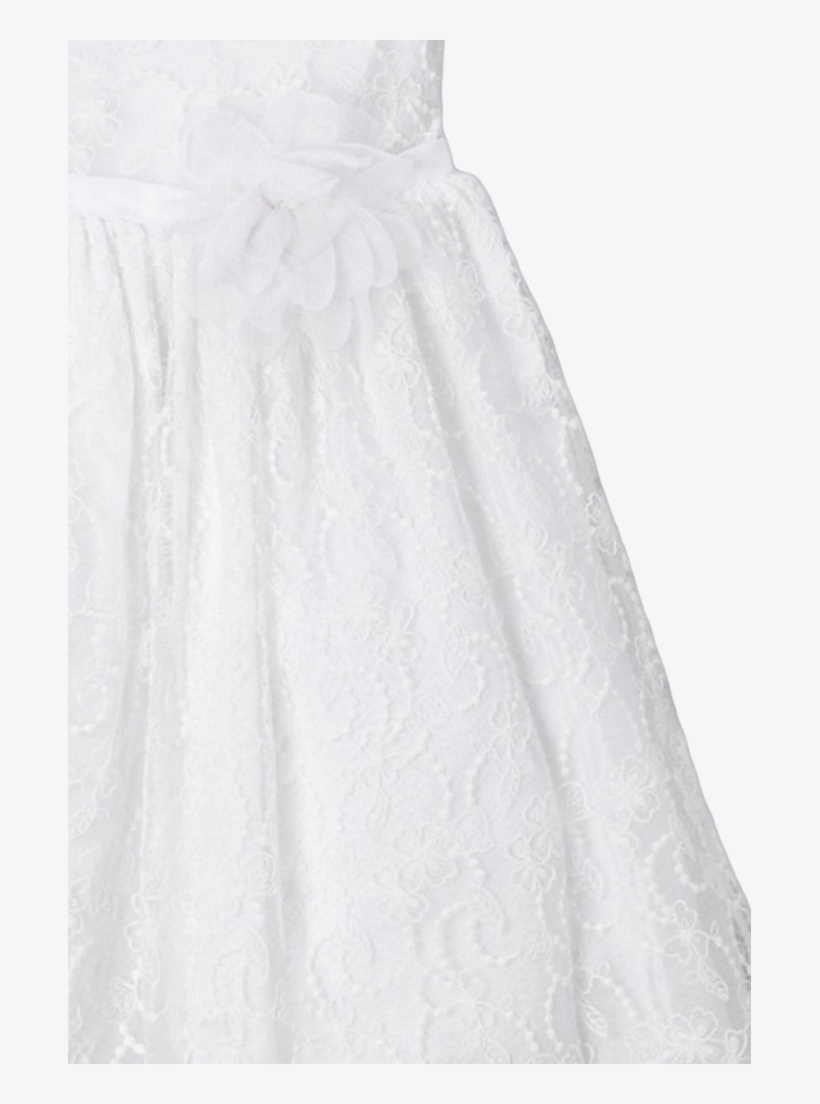 White Lace Overlay Png - Gown, transparent png #5439952