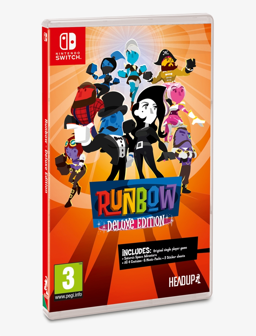 Runbow Deluxe Edition Nintendo Switch - Runbow Deluxe Edition Switch, transparent png #5440850