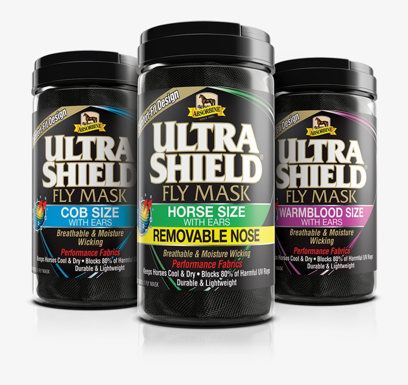 Ultra Shield Horse Fly Mask - Ultrashield Mask, transparent png #5440944