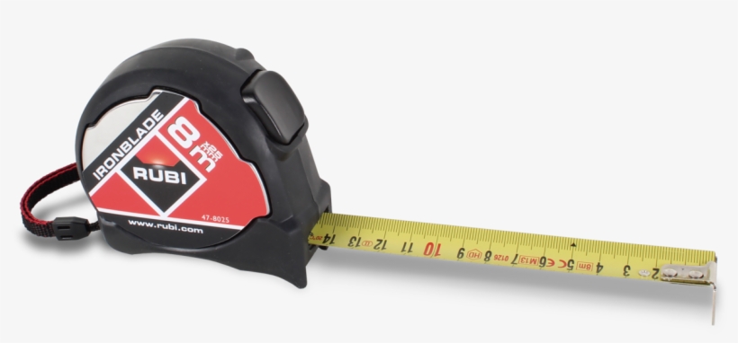Measure Tape Png - Ironblade Measuring Tape (5 M / 25 Mm), transparent png #5441203