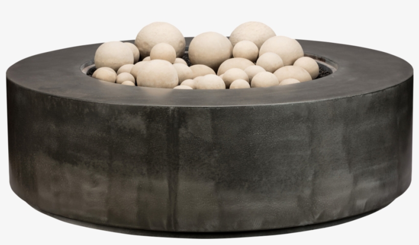 Block Infinity Precast Concrete Fire Pit - Fire Pit, transparent png #5441410