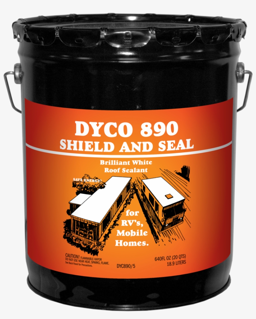 Dyco 5-gal. Shield And Seal Polyurethane Water-proofing, transparent png #5441519