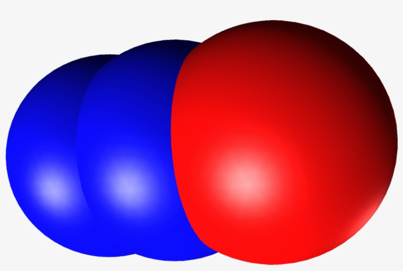 Nitrous Oxide 3d Vdw - Wikimedia Commons, transparent png #5442134