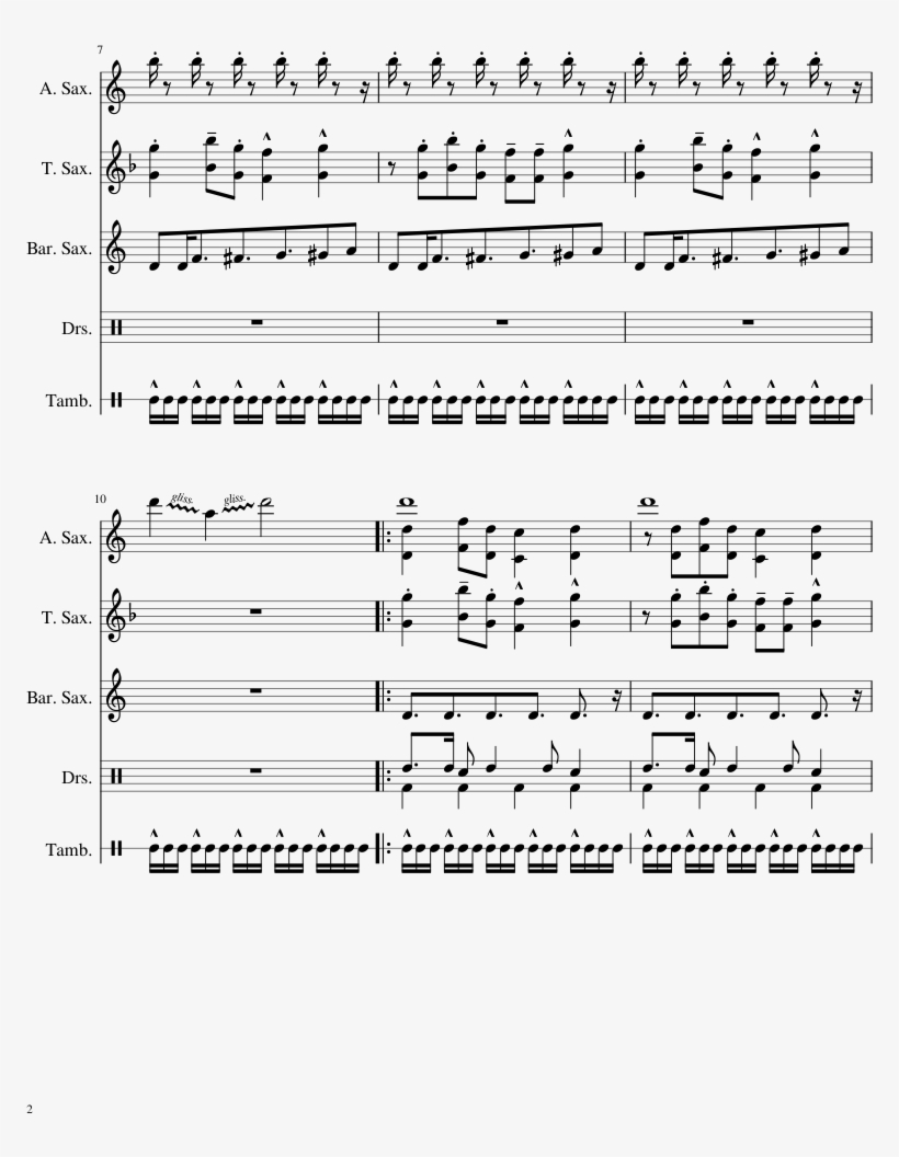 Jellyfish Jam Sheet Music Composed By By Spongebob - George Watsky, transparent png #5442447