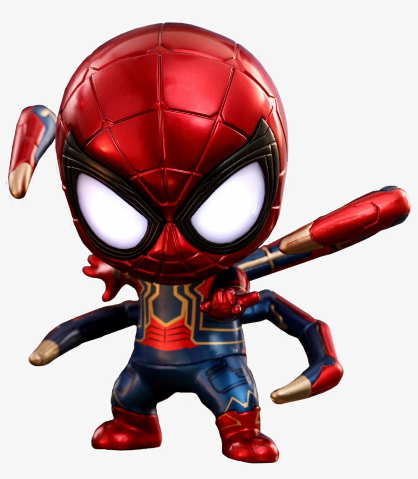 Infinity War - Iron Spider Man Cosbaby, transparent png #5443013