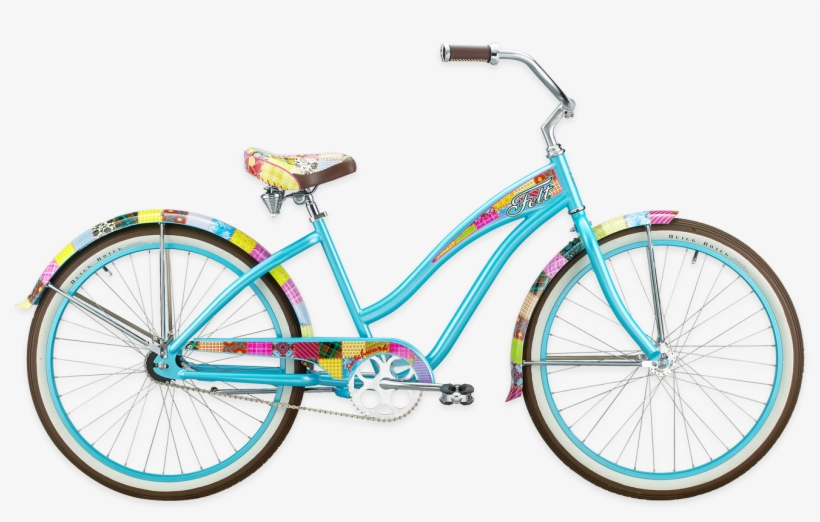 nirve beach cruiser island flower