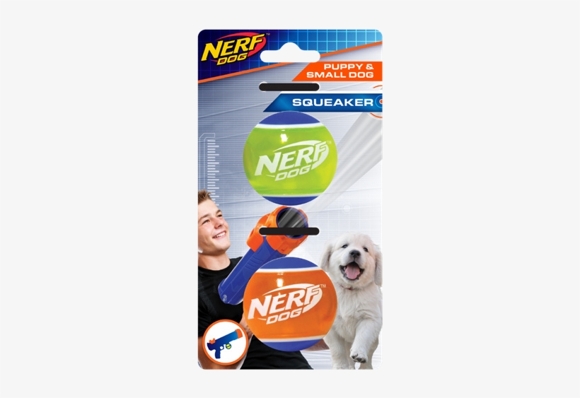 Brand New Nerf Puppy Assorted Balls 2 Pack - Nerf Nylon Flyer Dog Toy - Black, Blue/black, transparent png #5443997