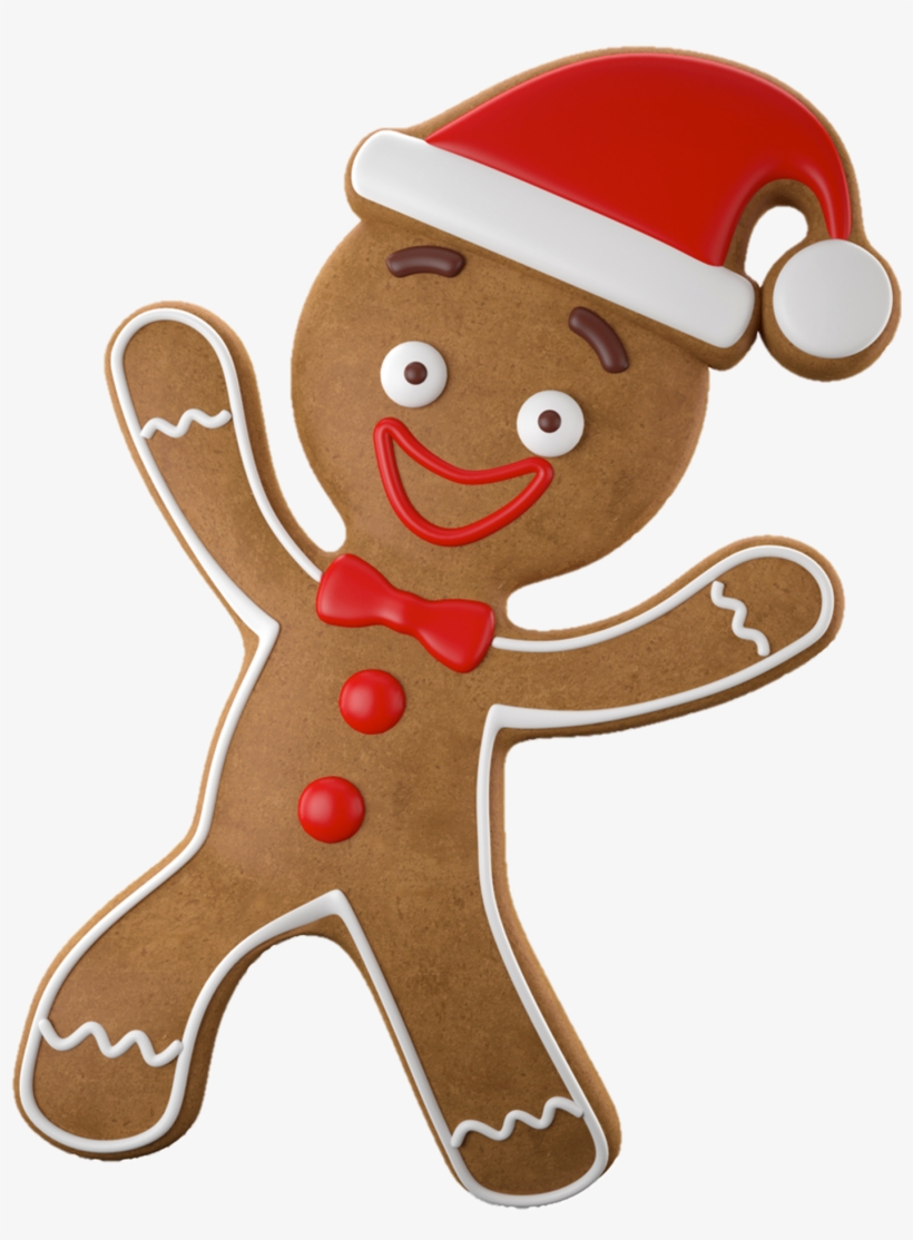 Emoji - Gingerbread, transparent png #5444735