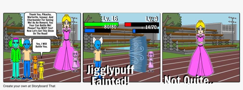 Battle With Princess Peach - Cartoon, transparent png #5446059