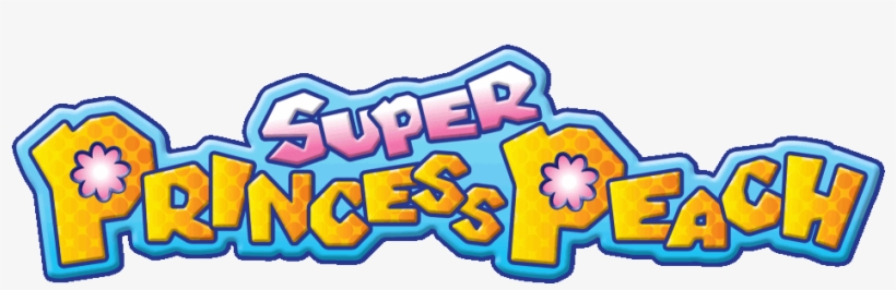 Super Princess Peach Logo, transparent png #5446122