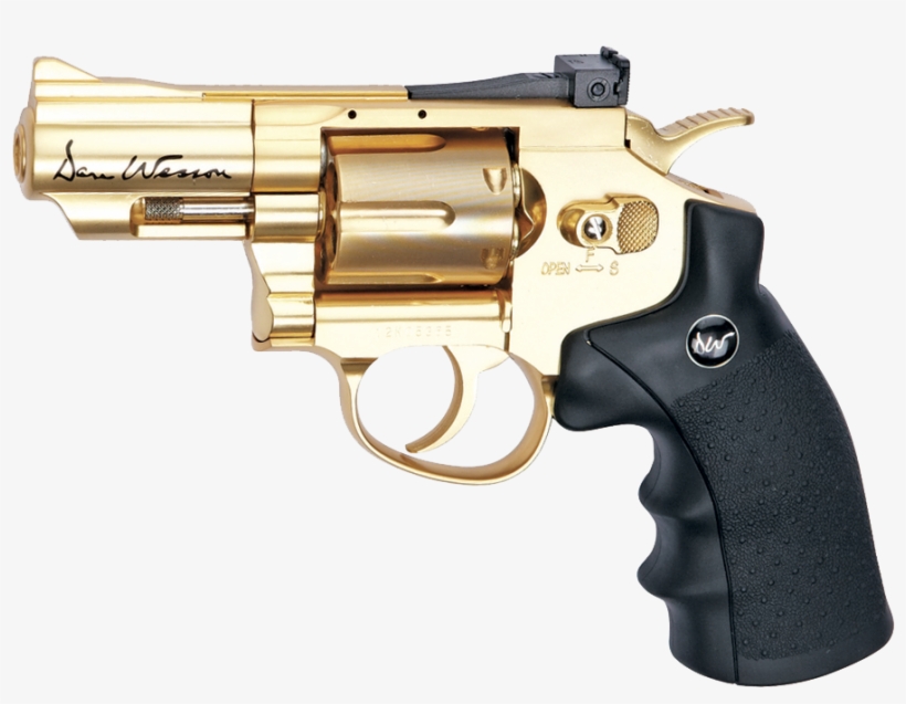 Dan Wesson - Dan Wesson Airsoft Gold, transparent png #5446421