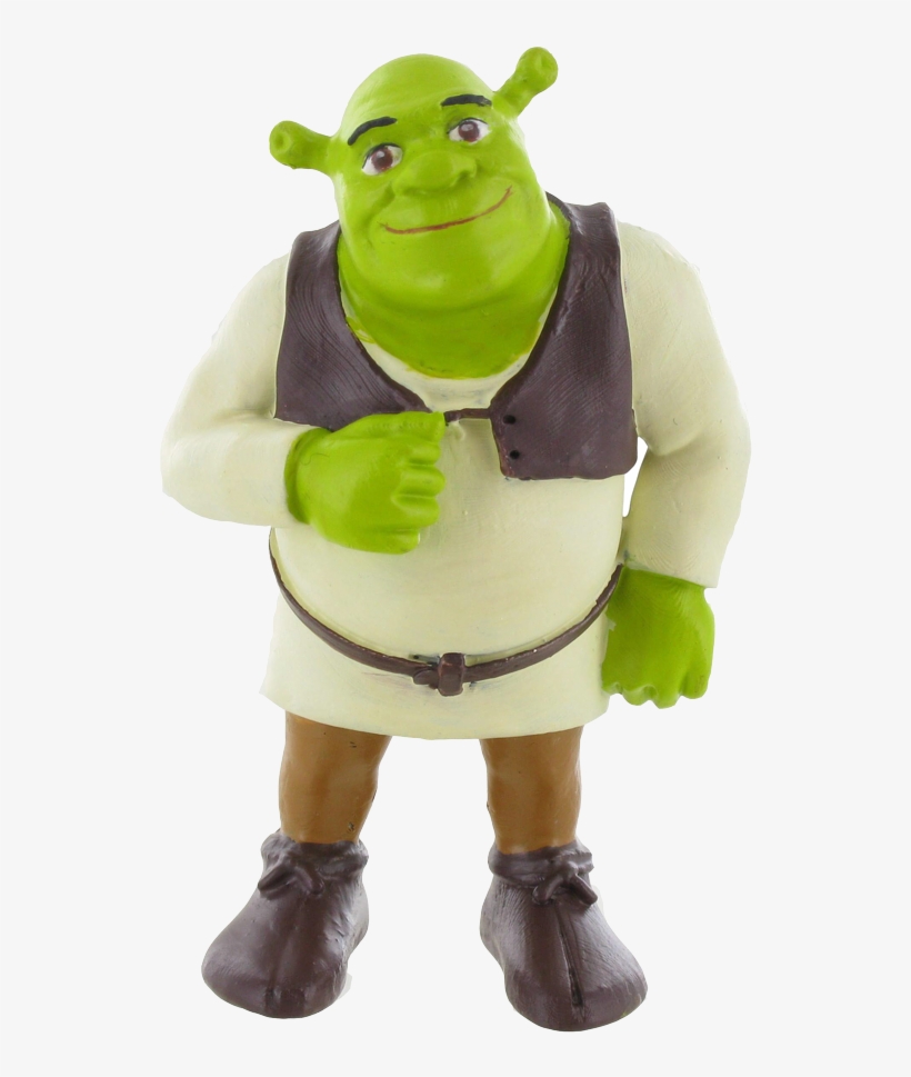 Zoom - Shrek Mini Figure Shrek 9 Cm, transparent png #5446478
