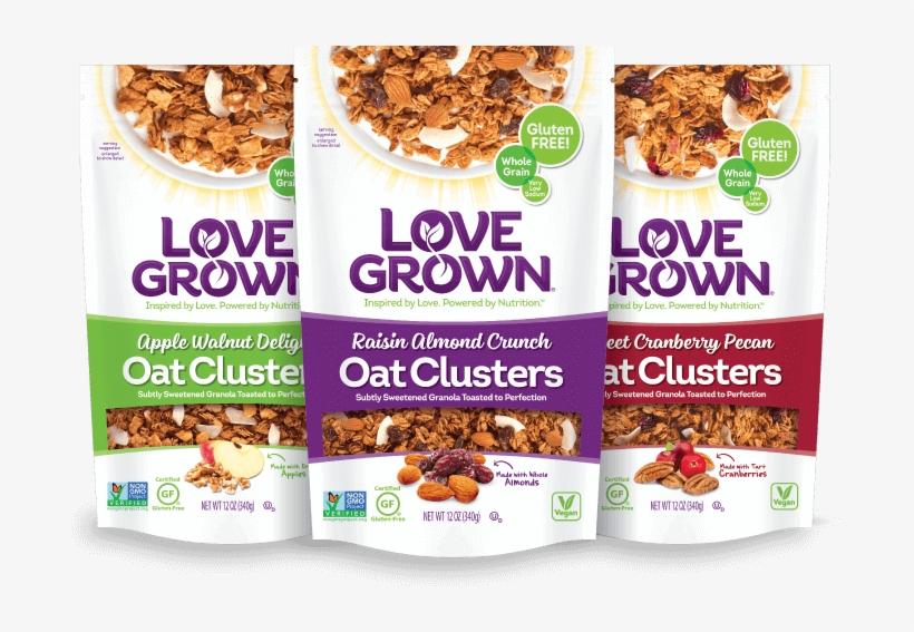 Granola - Love Grown Granola, transparent png #5446759
