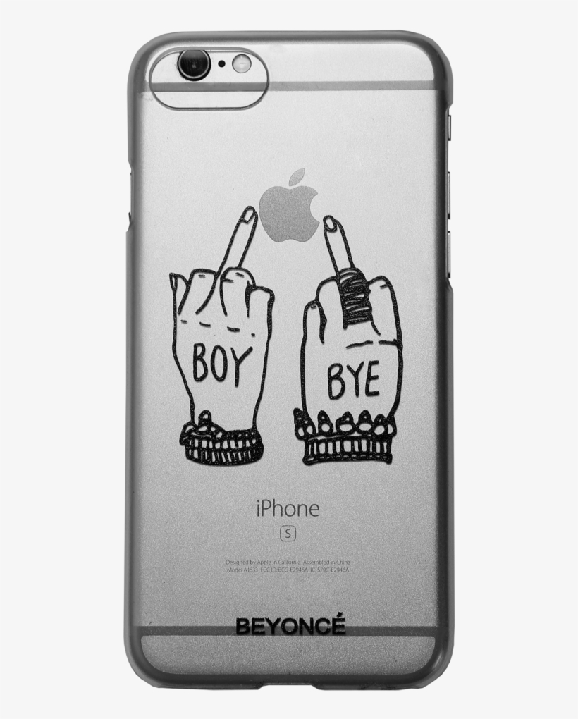 And Because, As With All Things She Touches, Beyonce - Beyonce Boy Bye Phone Case, transparent png #5447047