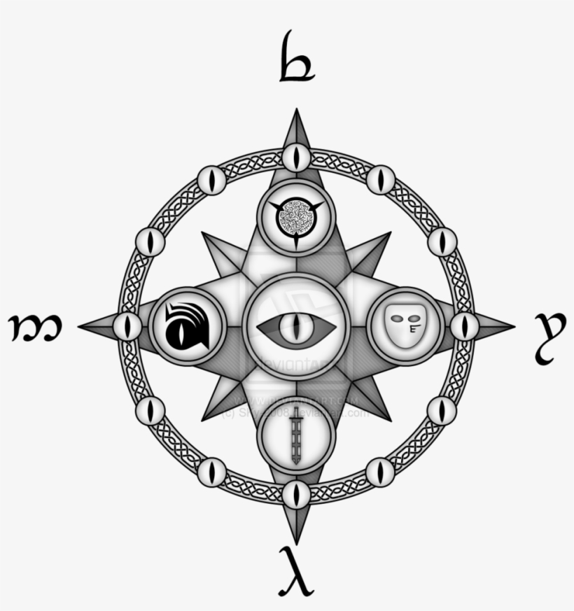Old Compass At Getdrawings Com Free For - Medieval Map Compass Transparent, transparent png #5447937