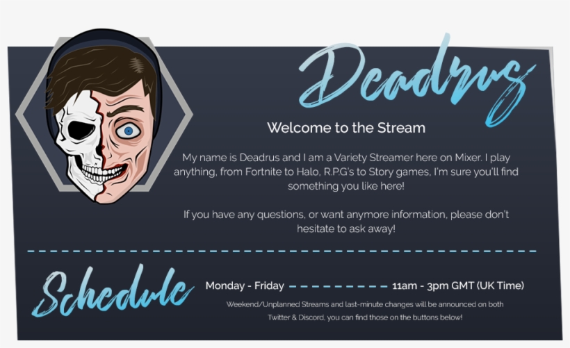 Deadrus - Flyer, transparent png #5448224